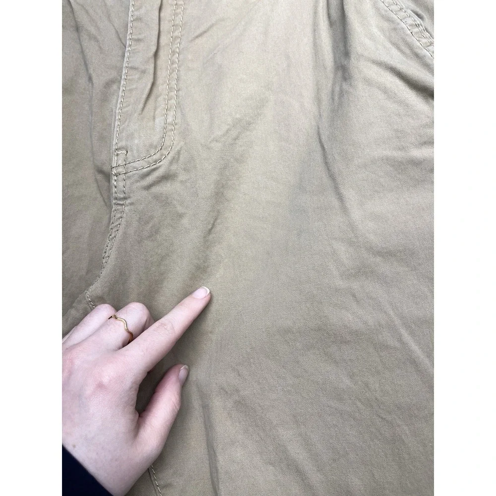 BKE Jake Pants Mens 33L 33x32 Tan Khaki Straight Leg Chino Y2K Casual Beige